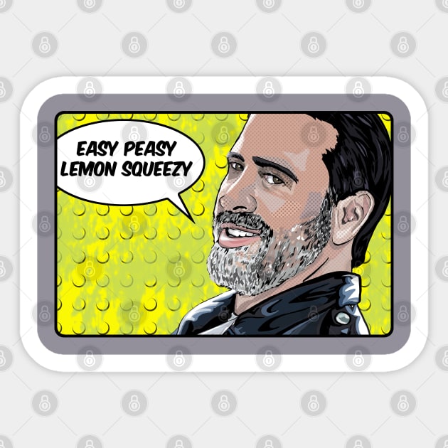 Easy Peasy Lemon Squeezy Sticker by FanboyMuseum